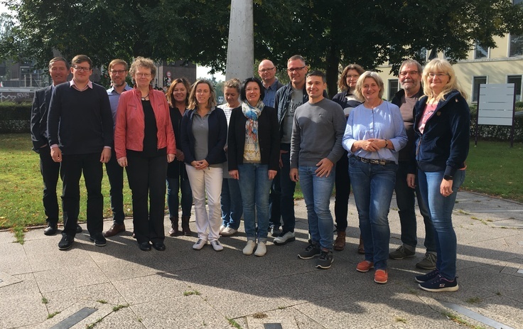 Mitarbeiterinnen und Mitarbeiter des Niedersächsischen landesarchivs - Abteilung Oldenburg