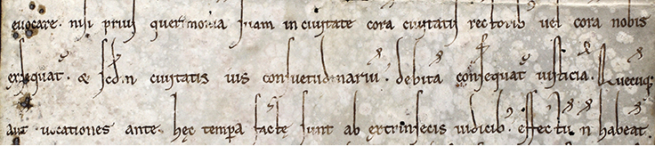Urkunde aus dem Jahr 1171