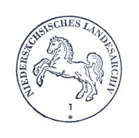 Siegelstempel Nr. 1 des Niedersächsischen Landesarchivs